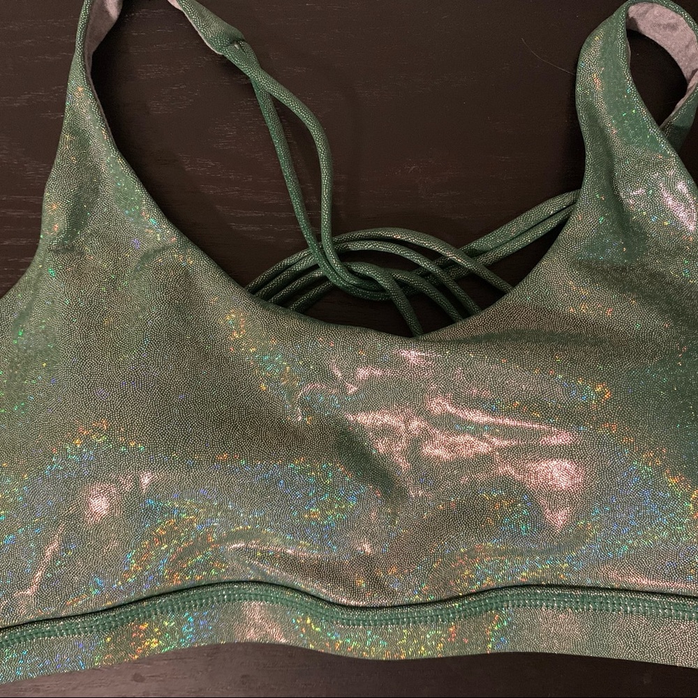 Born primitive shimmer green vitality 2 bra - M